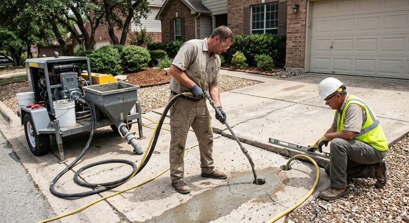 Slab Jacking in Des Moines, IA