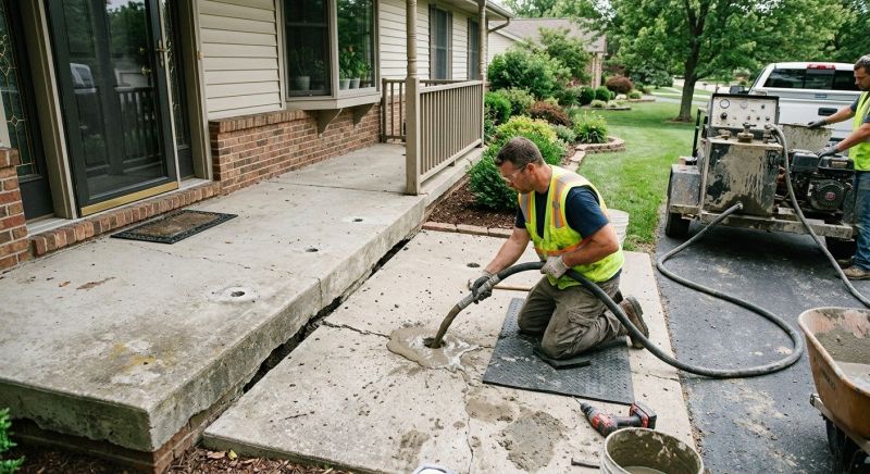 Sunken Patio Repair in Miami Dade County, FL